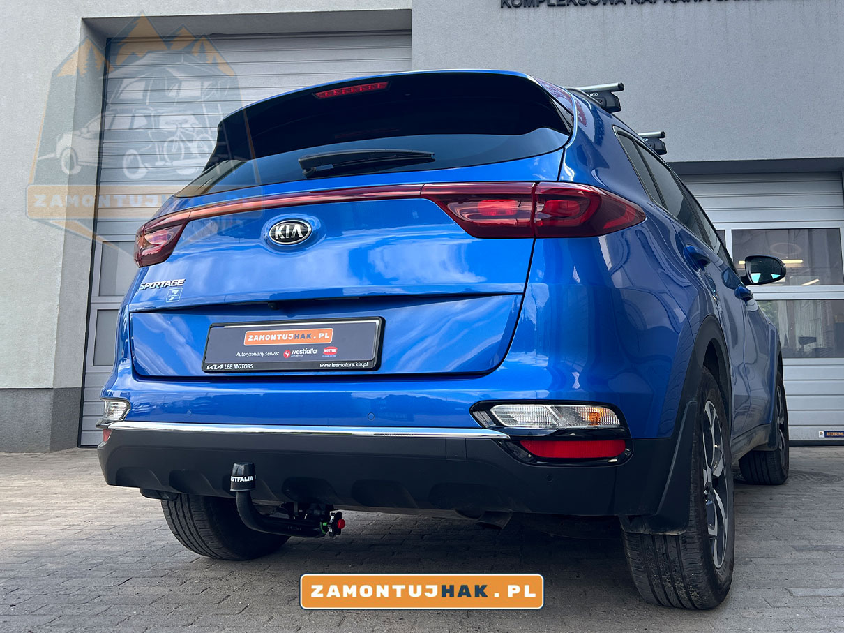 montaż haka poznań kia sportage